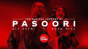 Poster of Coke Studio's famous release "Pasoori"