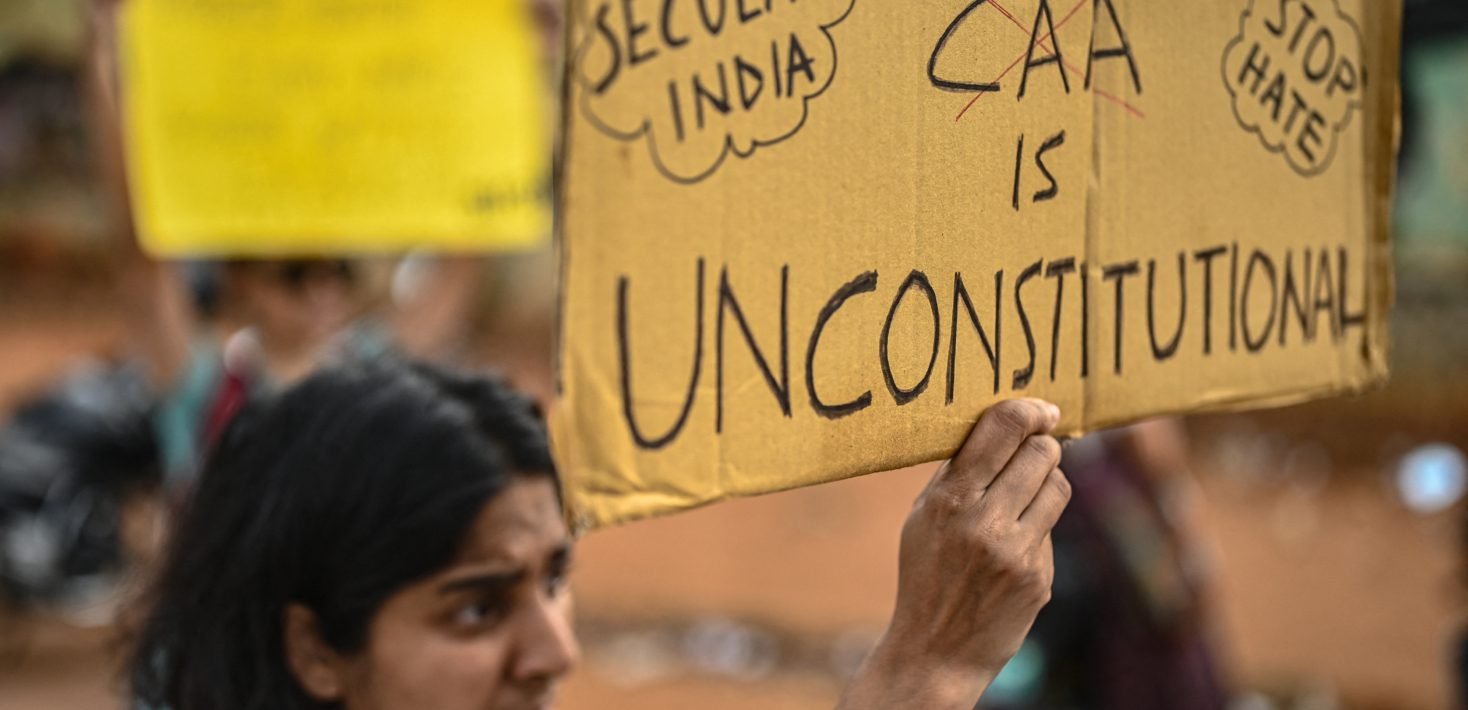 Protest against CAA.