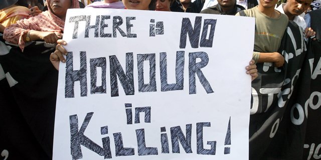 honor killing protest