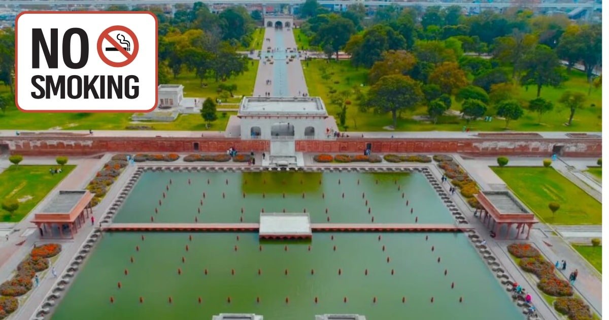 shalimar garden with ban smoking
