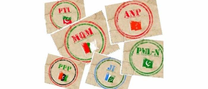 Pakistan Political Parties Stamps