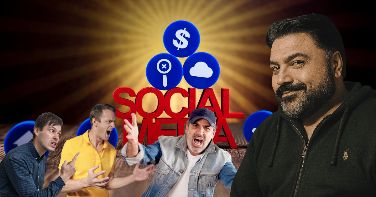 Adil raja, social media and angry people