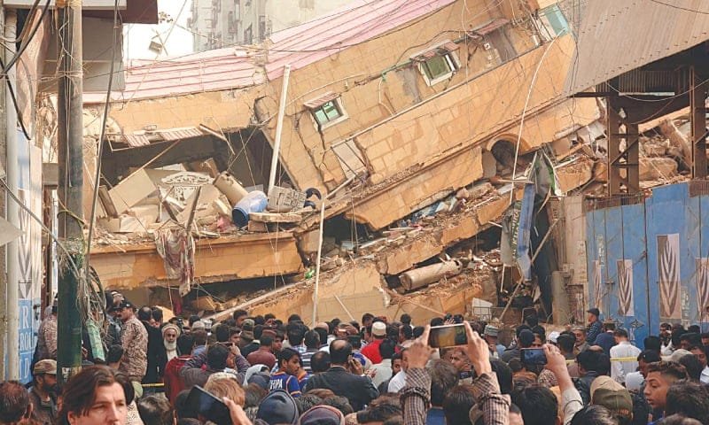 building collapse