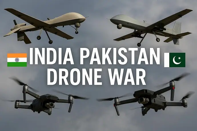 india pakistan drone warfare India Pakistan drone warfare