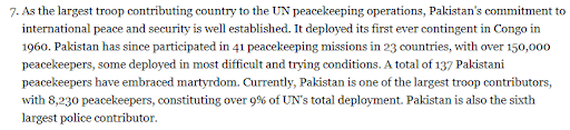 largest country contributing country to the UN