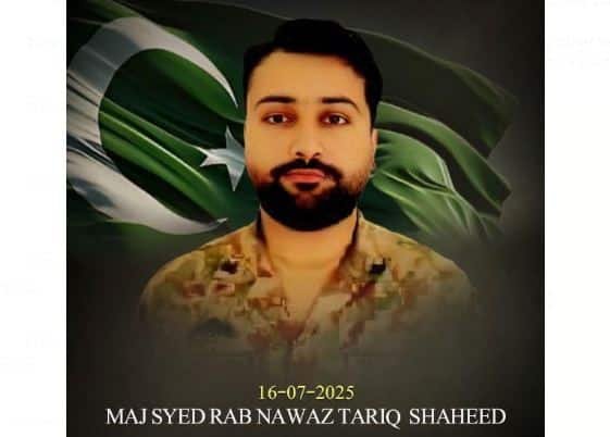 Maj Syed Rab Nawaz tariq Shaheed