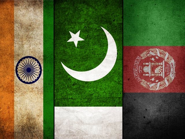 pakistan-india and china flags
