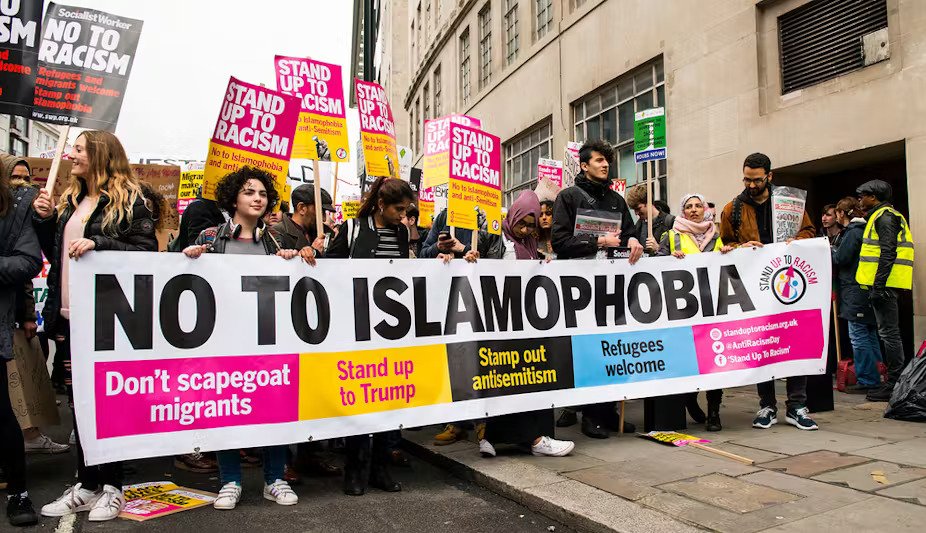 protest against islamophobia