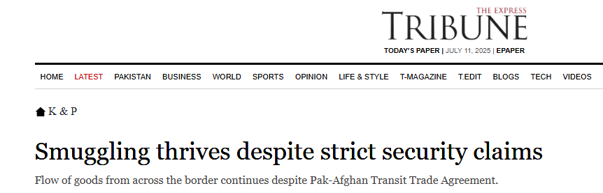 Tribune: Article about security