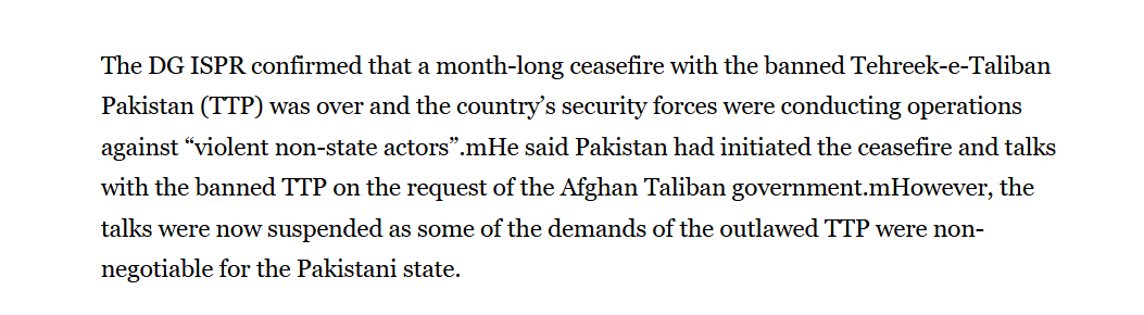 The Tribune write about tehreek-e-taliban pakistan