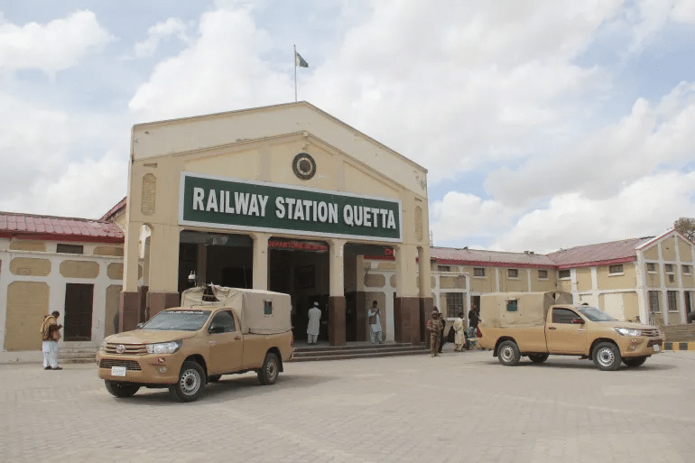 Railway Station of Quetta