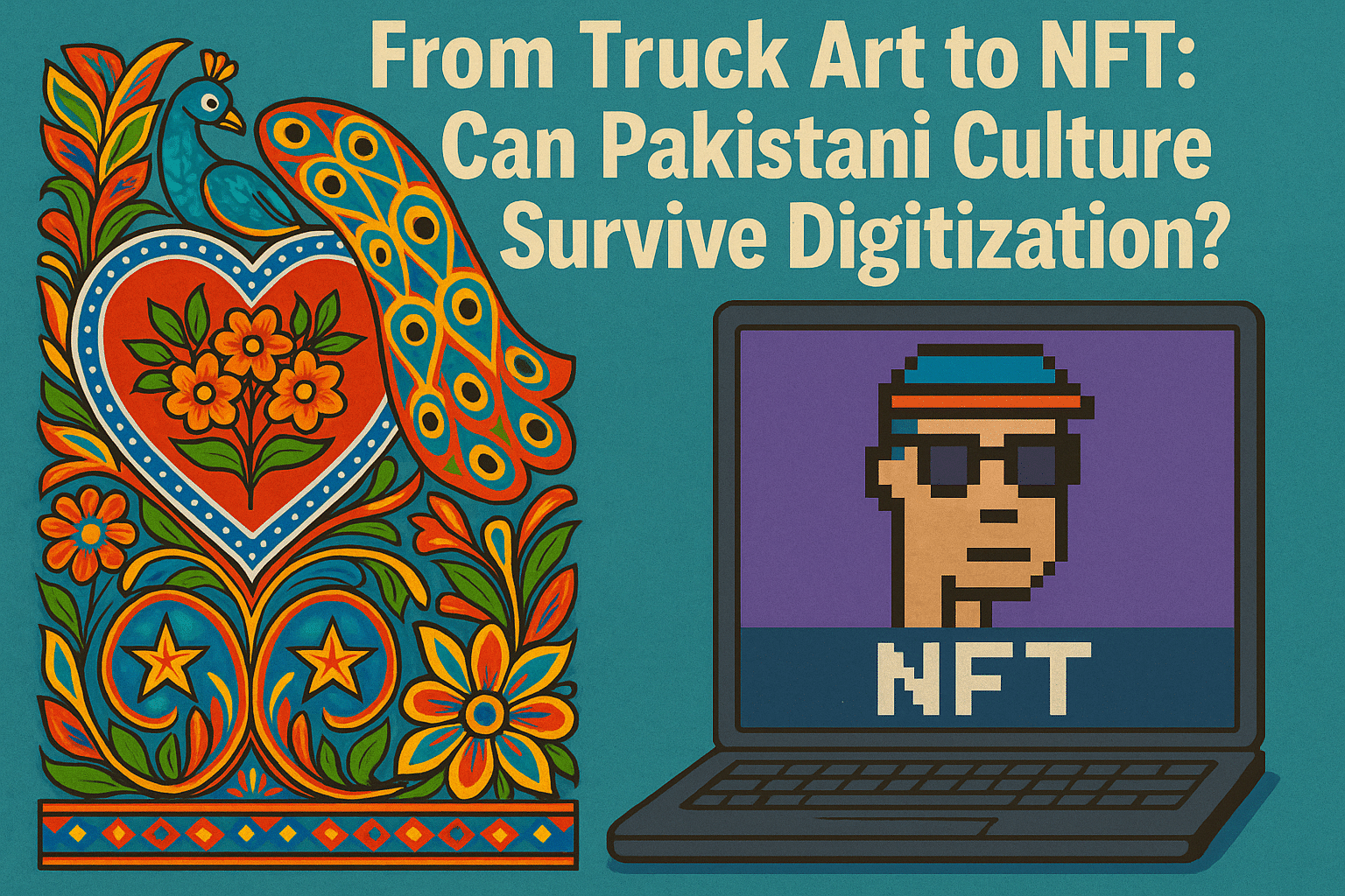 Image showing digitally created truck art.