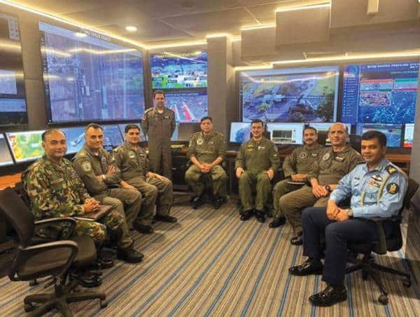 Operation Banyan Al Marsoos: Longest Dogfight in the sky, Tactical Supremacy on ground 2 Pakistan's Air Chief with other Air force Officers in Operation Room.