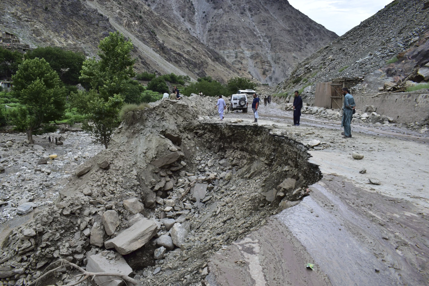 Destruction Due to Floods