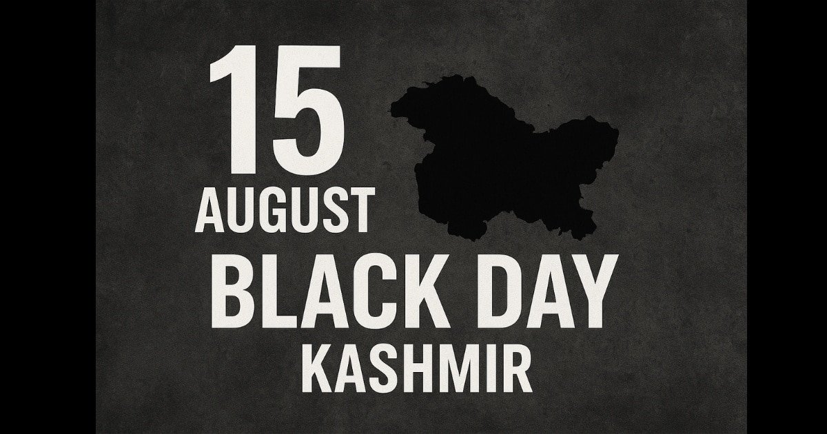15 August Black Day in Kashmir