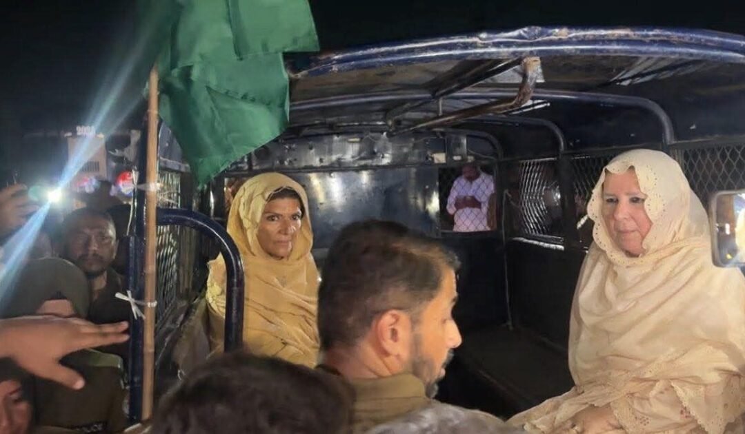 Aleema Khan and Noreen Niazi Briefly Detained During Adiala Protest; Government Dismisses “Publicity Stunt” Claims