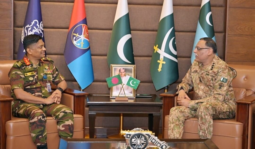 Bangladesh Army Quarter Master General Meets CJCSC in Rawalpindi