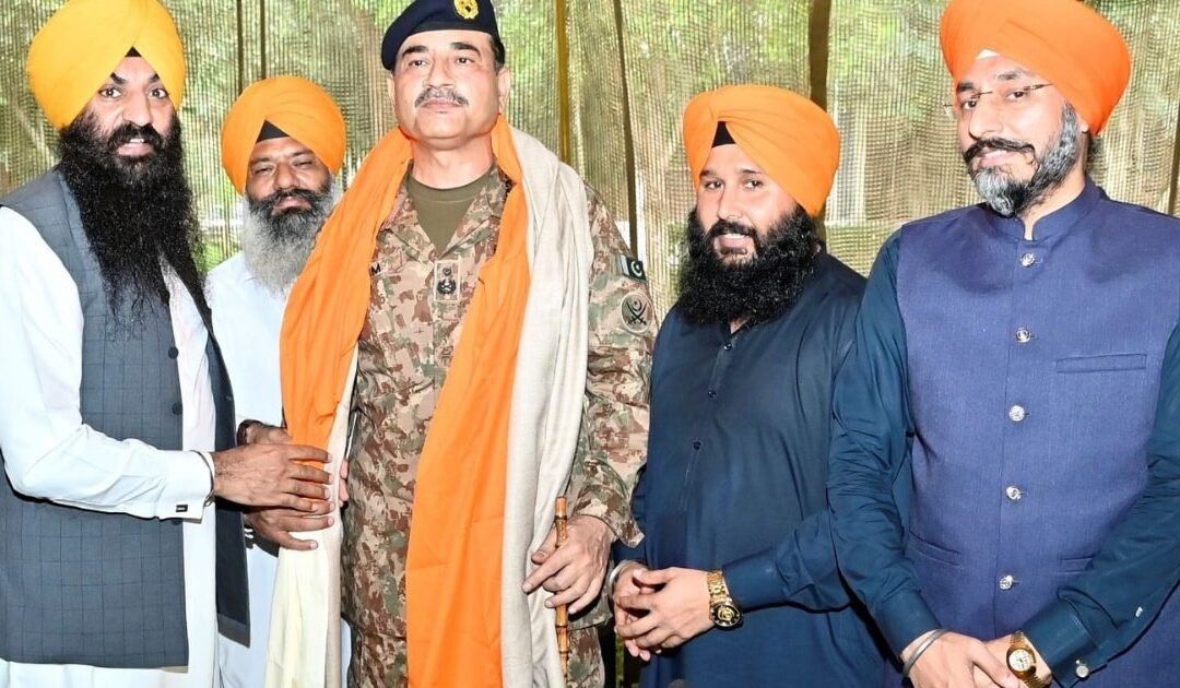 COAS Asim Munir Visits Kartarpur, Assures Full Restoration of Gurdwara Darbar Sahib