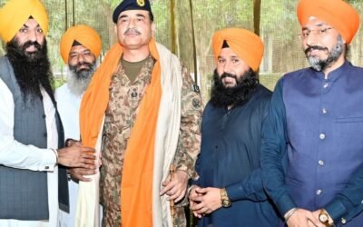 COAS Asim Munir Visits Kartarpur, Assures Full Restoration of Gurdwara Darbar Sahib
