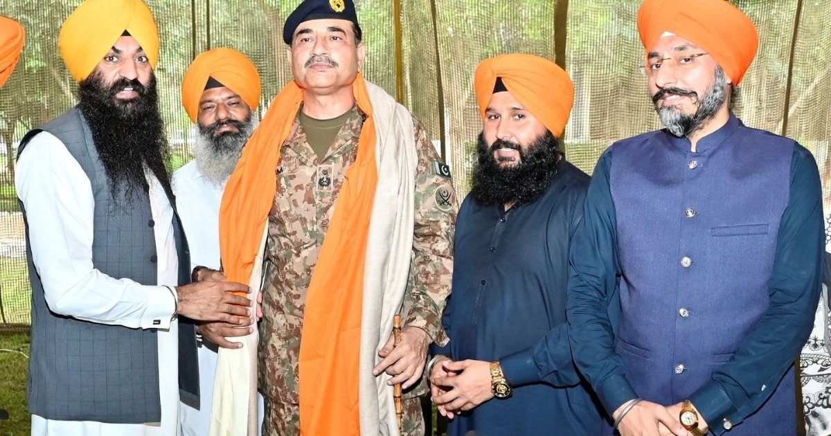 COAS Asim Munir Visits Kartarpur- Assures Full Restoration of Gurdwara Darbar Sahib