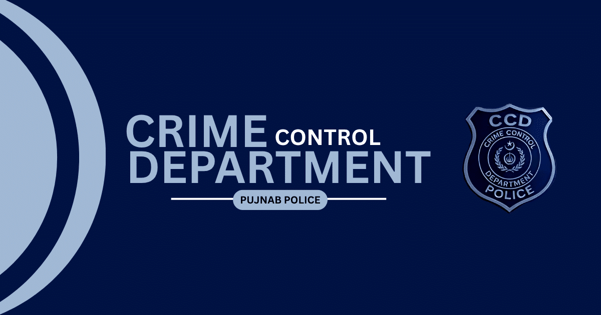 Crime Control department