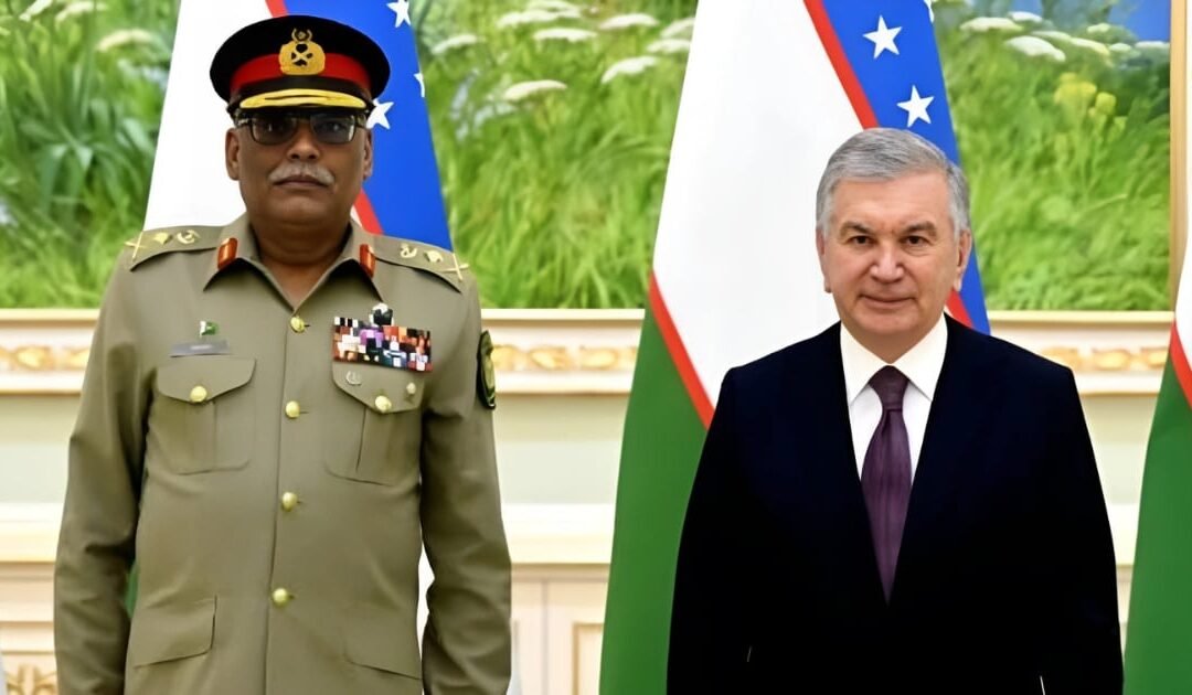 General Sahir Shamshad Mirza Concludes Official Visit to Uzbekistan