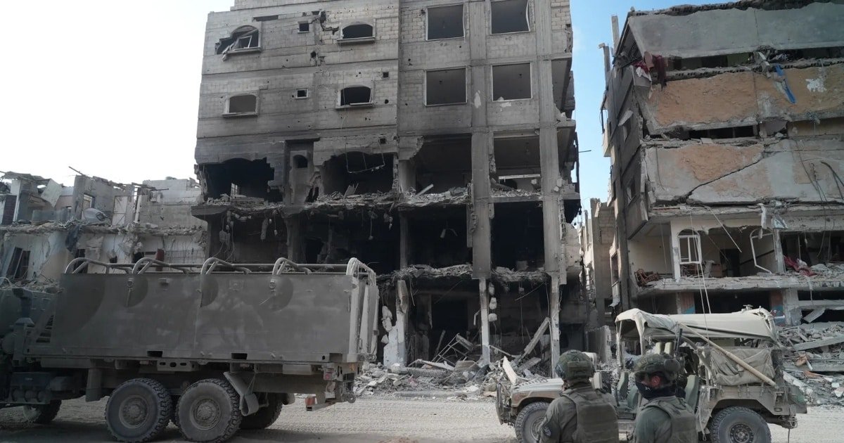 gaza in rubbles