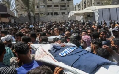 Israeli Airstrike on Nasser Hospital Kills Six Journalists in Gaza