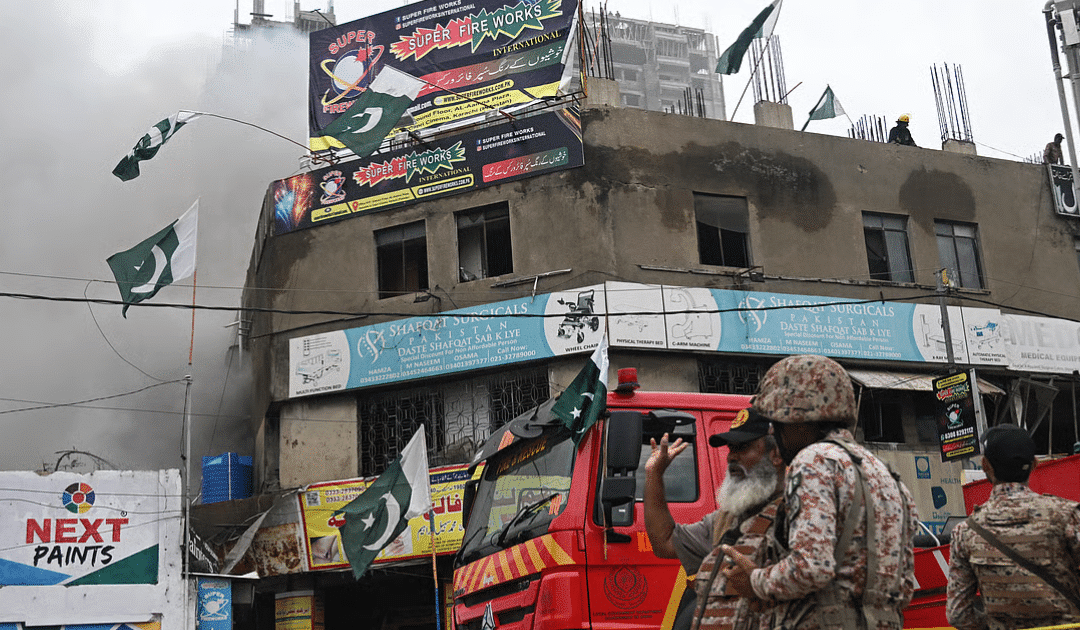 Karachi Fireworks Warehouse Blast: Five Dead, Over 30 Injured