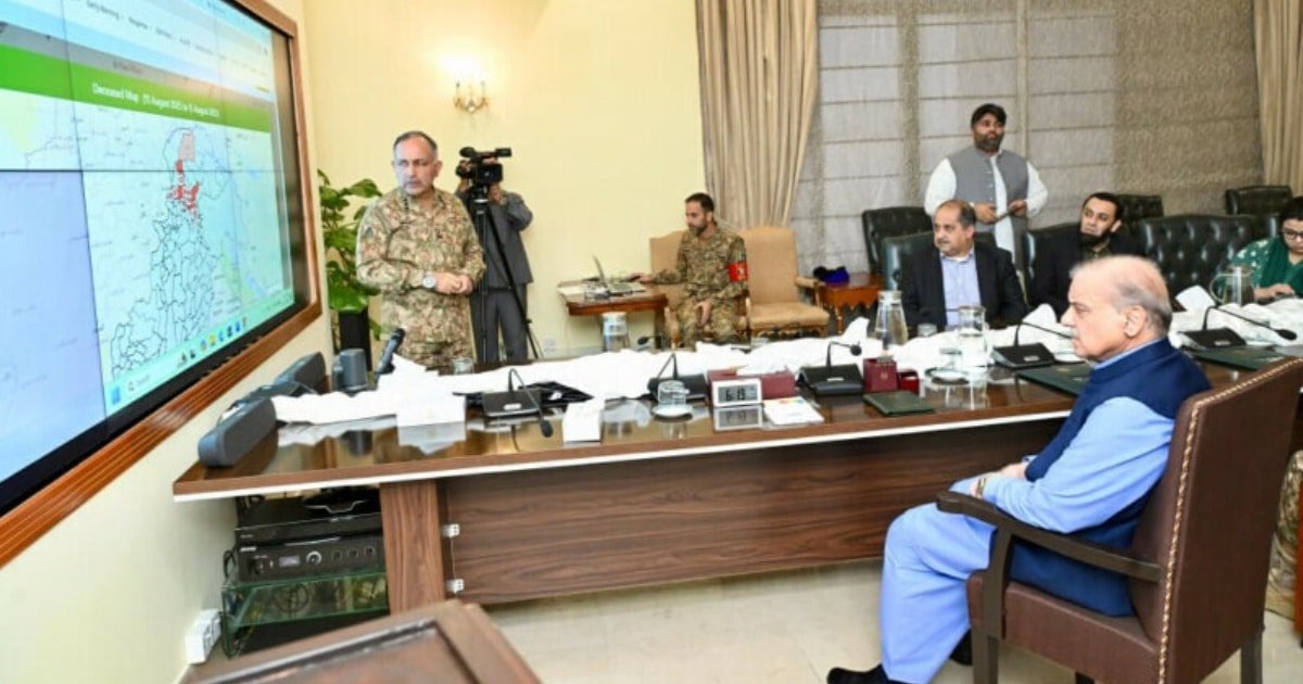 PM Shehbaz Reviews Flood Situation- Orders Accelerated Relief Efforts