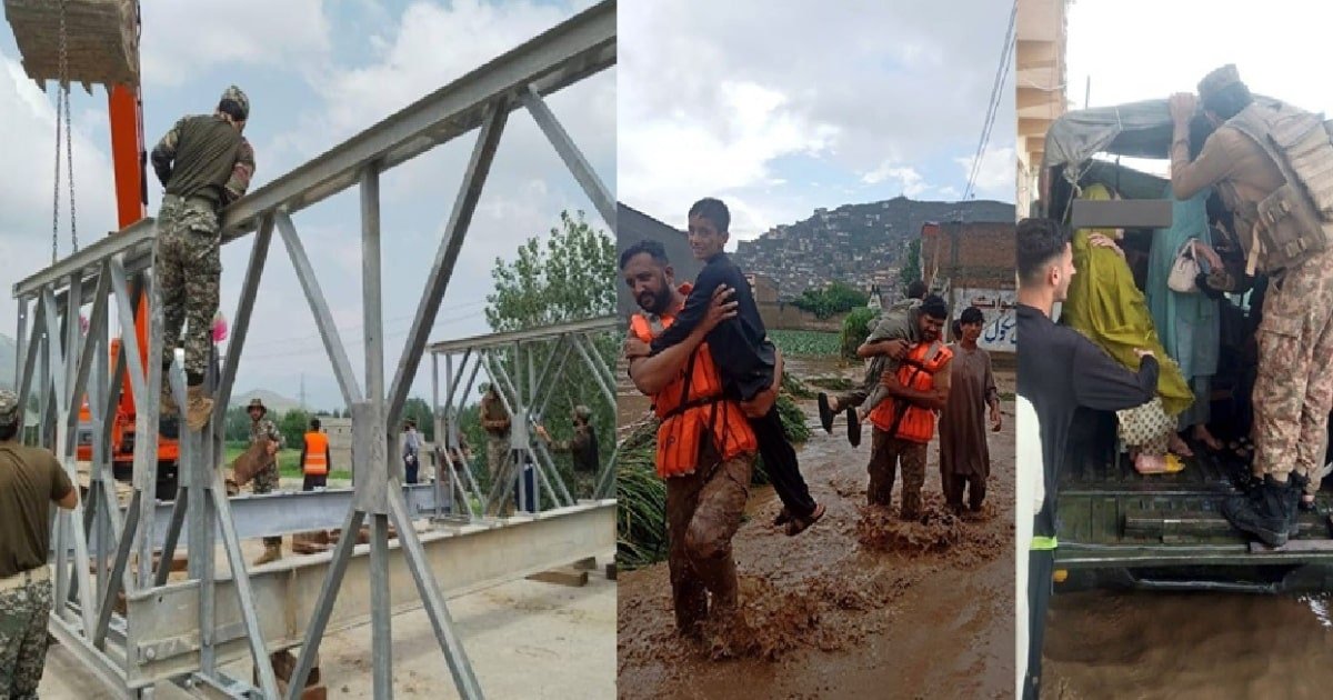 Pakistan Army Intensifies Nationwide Flood Relief Operations