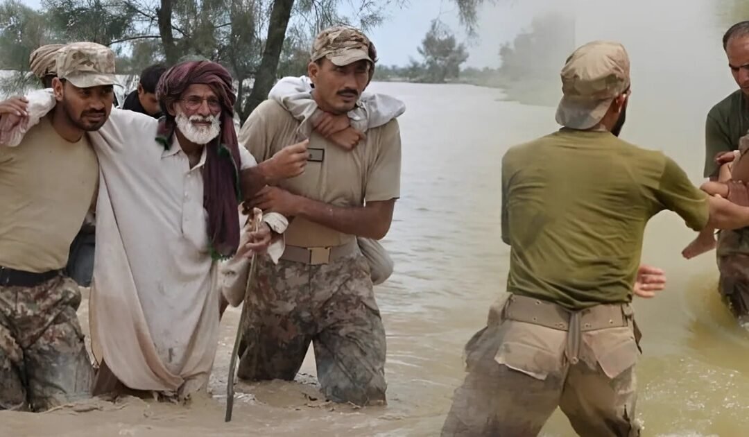 Pakistan Army Leads Rescue and Relief Efforts in Punjab Flood-Hit Areas