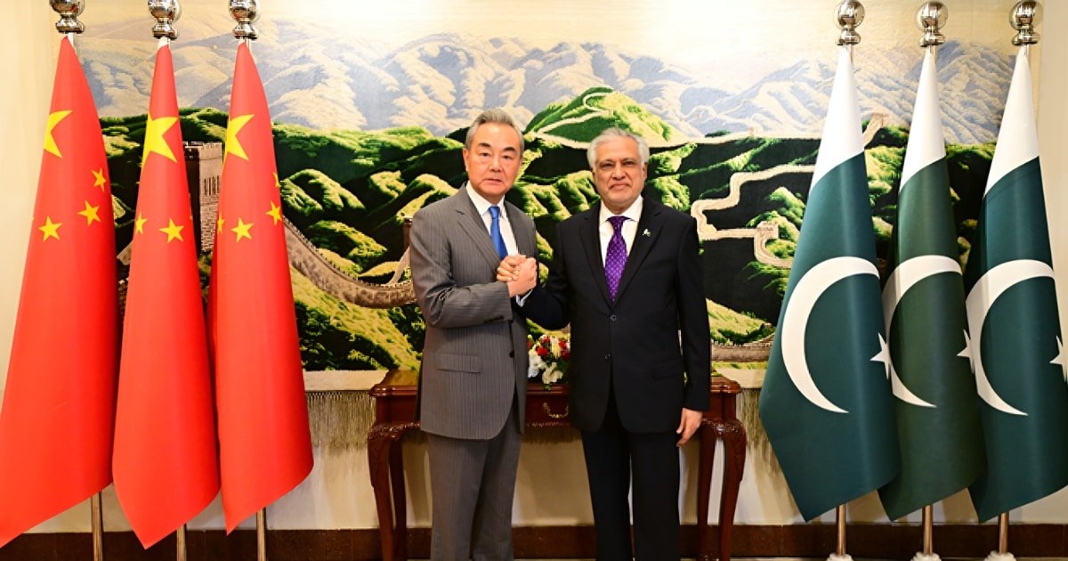 Pakistan-China diplomatic meeting
