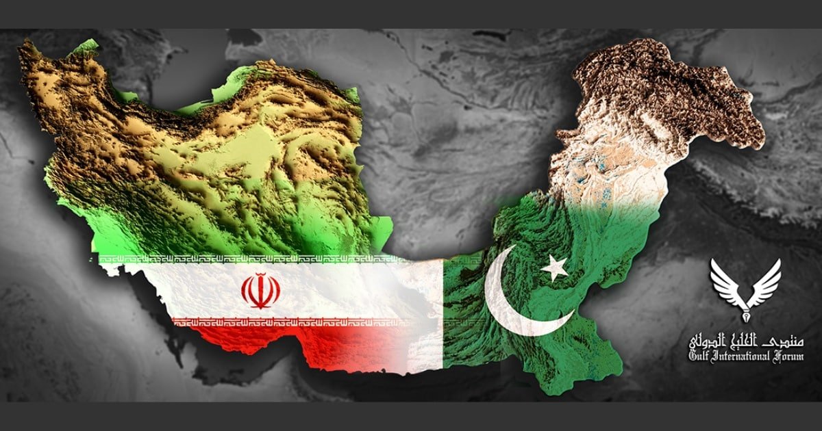 Topographical maps of Pakistan and Iran with respective Flags embedded. Show the muslim neighbourhood.