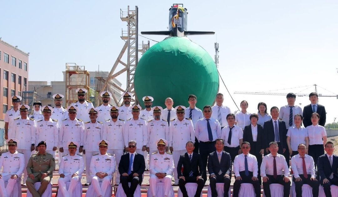 Pakistan Launches Third Hangor-Class Submarine in China