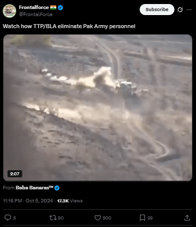 TTP-BLA eliminate PAK Army