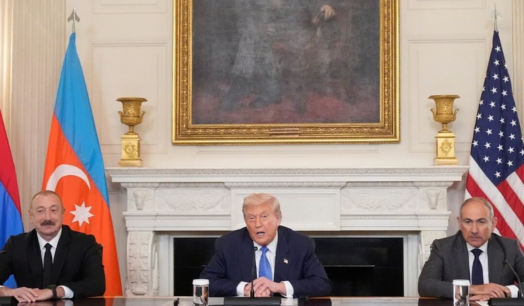 Trump Mediates Historic Armenia–Azerbaijan Peace Deal