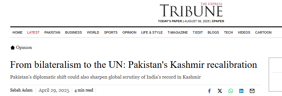 After a deadly attack in Pahalgam, India blamed Pakistan and suspended key ties, prompting Pakistan to halt the Simla Agreement and shift toward global legal action on Kashmir.