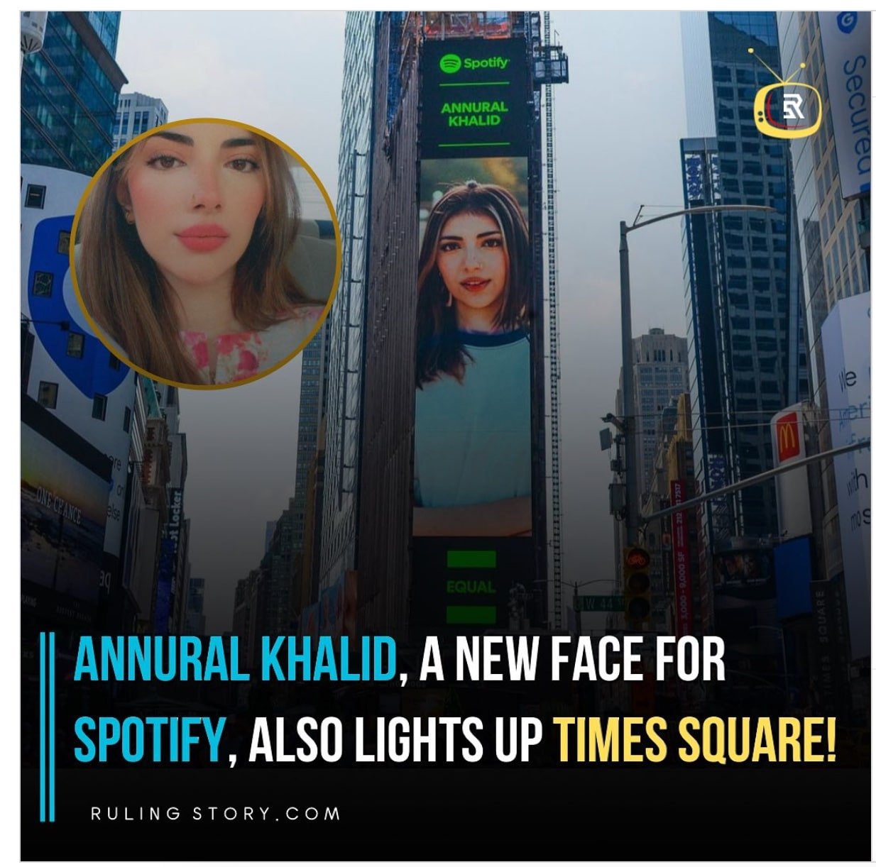 Cultural Diplomacy Through Art And Music 5 Annural Khalid on Times Square
