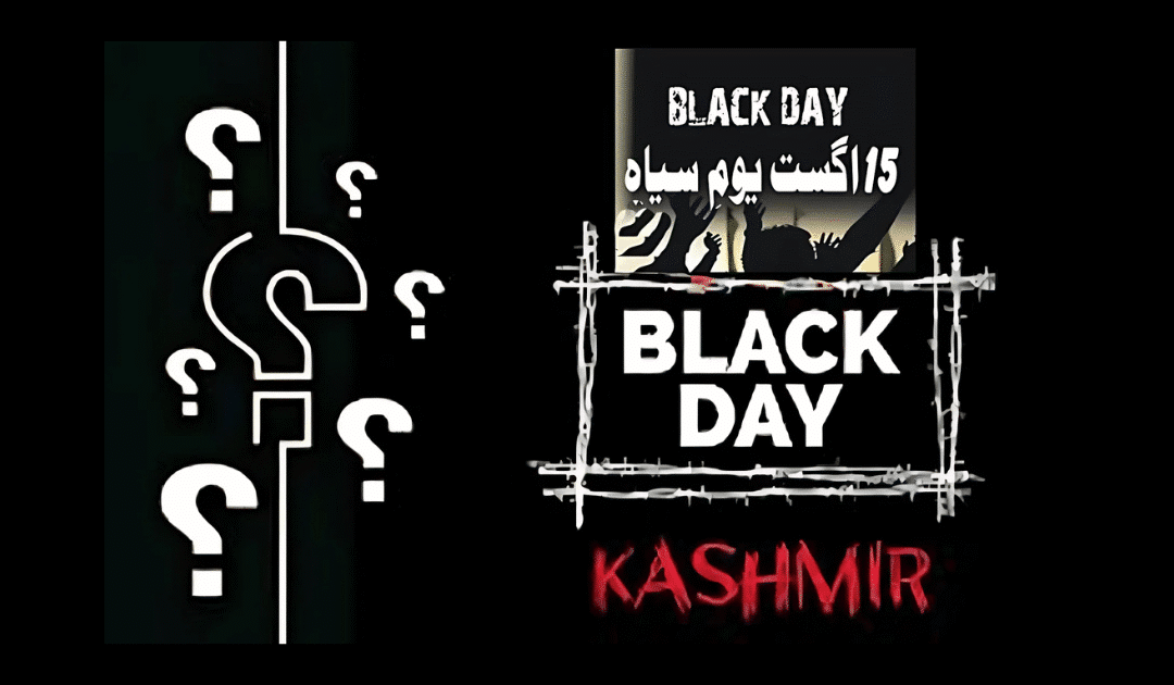 Kashmiris Observe India’s Independence Day as ‘Black Day’