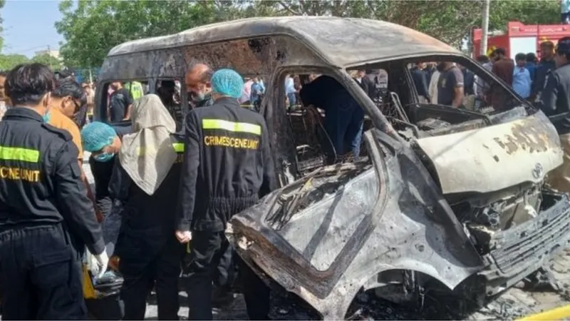 Blast by Female Suicide Bomber in Karachi