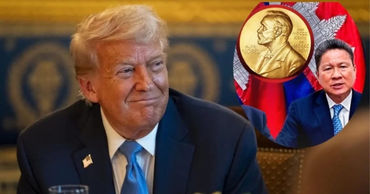 Combodia Nominates Trump for Nobel
