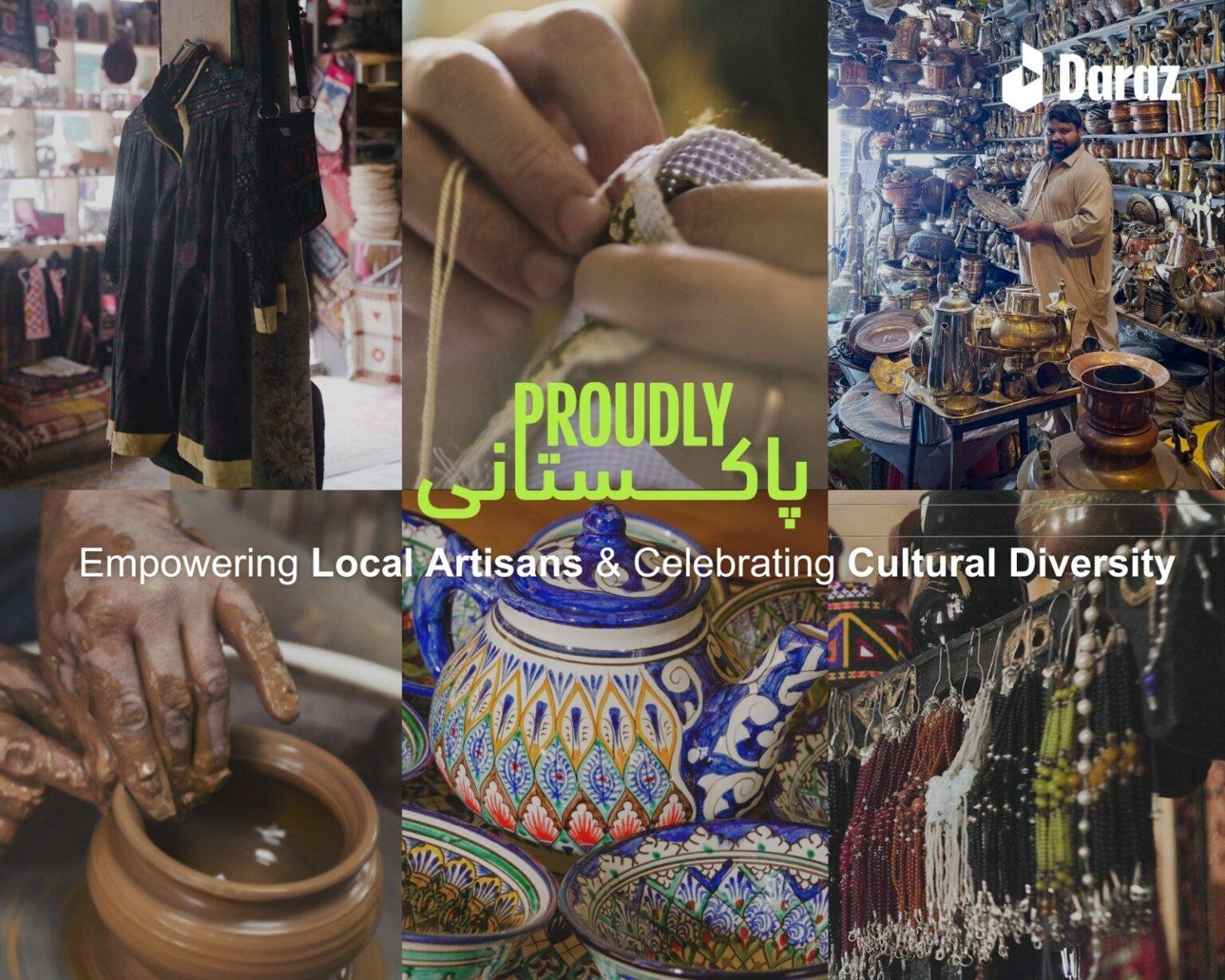 Daraz Launches “Proudly Pakistani” entitled local artisans