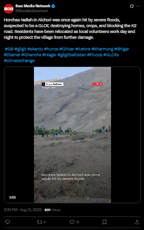 flood in gilgit baltistan
