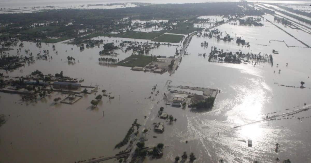 indus river flood