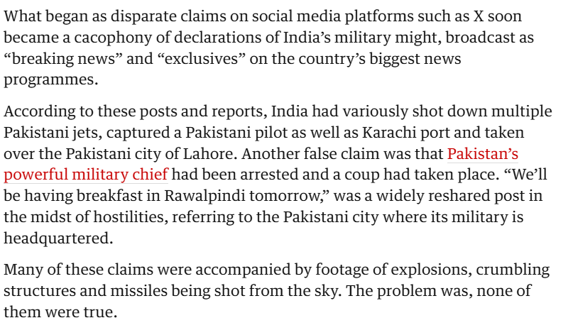Many of these claims were accompanied by footage of explosions, crumbling structures and missiles being shot from the sky. The problem was, none of them were true.