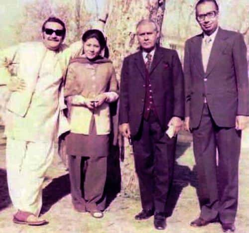 Pakistani writers in a frame