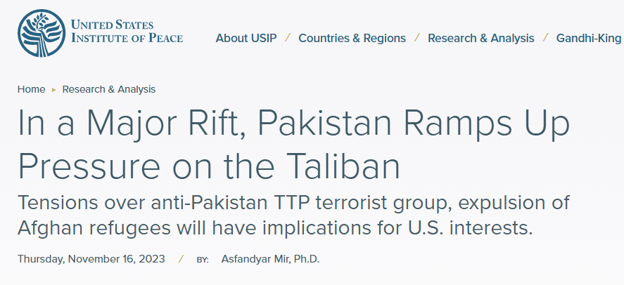 Pakistan’s PM Kakar accused the Taliban of backing FAK attacks killing 2,867 Pakistanis since 2021, tightening pressure through refugee expulsions and trade curbs. 