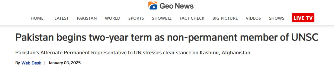 Pakistan’s UN envoy reaffirms firm stance on Kashmir, urges regional peace in Afghanistan, and highlights progress in security and economy during UNSC flag ceremony.