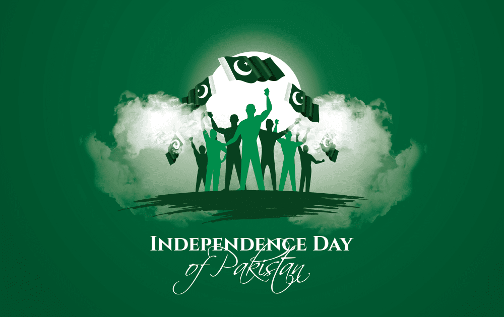 Poster of Independence Day of Pakistan 